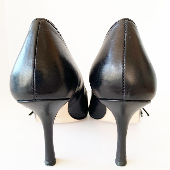 (4 for $20) ISAAC MIZRAHI Black Pumps Sz 8 - Picture 4 of 10